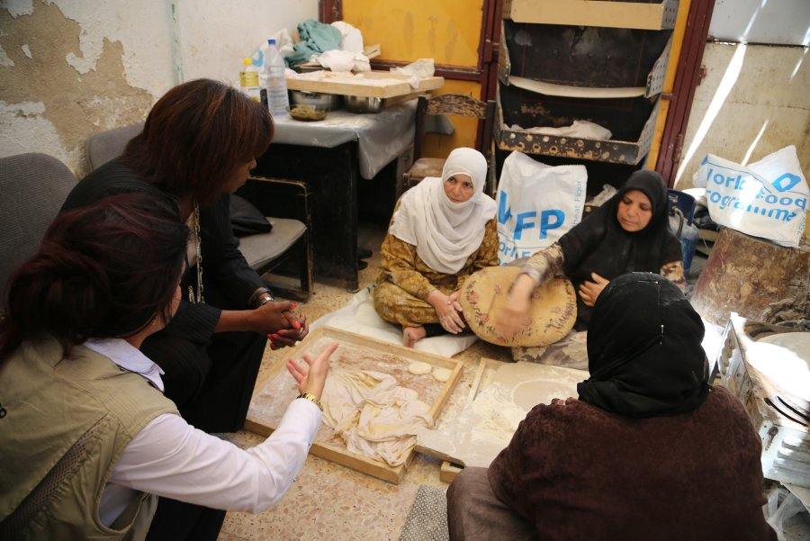 WFP Executive Director Visits Food Assistance Operation in Syria