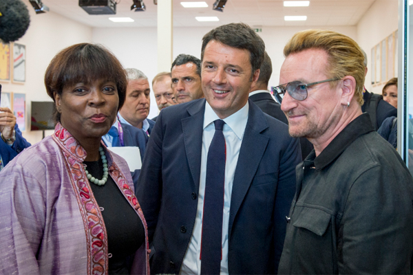 “It Begins With Me”: Bono, Italy, Ireland Speak Out For Syrians And A Zero Hunger World