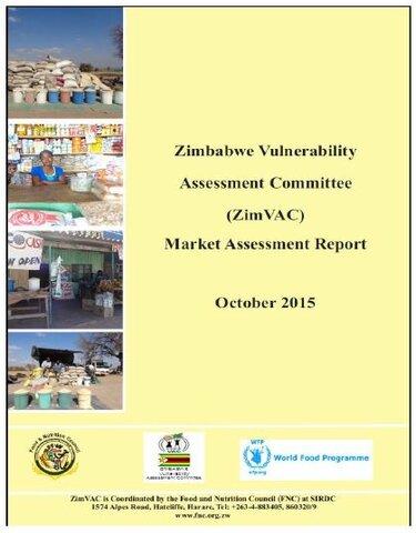 Zimbabwe - Vulnerability Assessment Committee: Market Assessment, October 2015