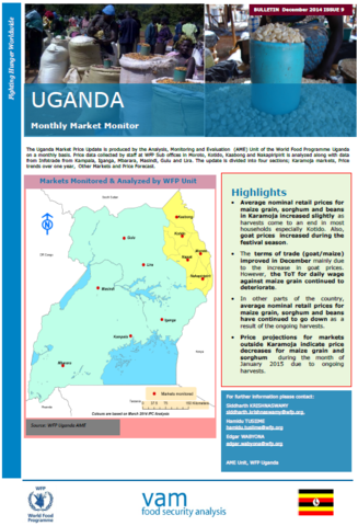 Uganda - Monthly Market Monitor, 2014