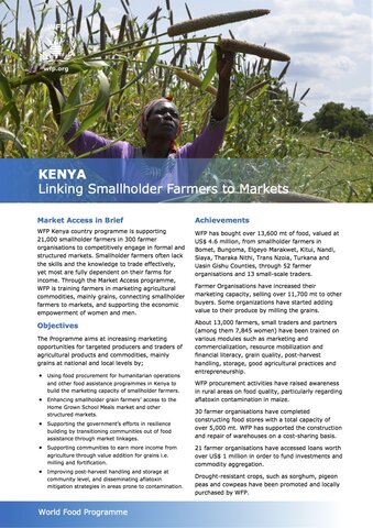 Kenya: Linking Smallholder Farmers To Markets