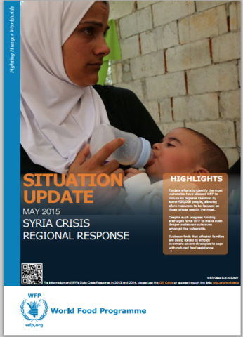WFP SYRIA SITUATION REPORT, MAY 2015