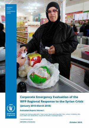 Evaluation of the WFP Regional Response to the Syrian Crisis (2015-2018)