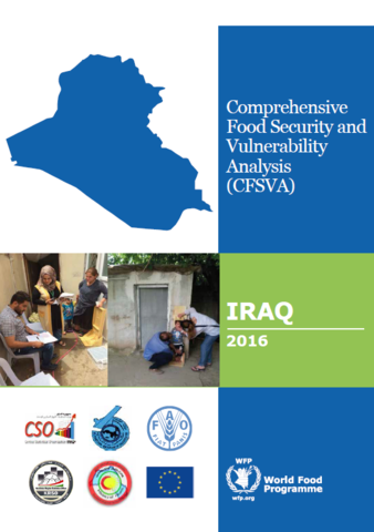 Iraq - Comprehensive Food Security and Vulnerability Analysis (CFSVA), 2016