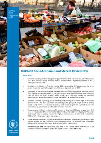 Ukraine - Socio-Economic and Market Review: 2018