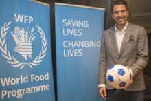 Photo: WFP/ Rein Skullerud, Gianluigi Buffon named Goodwill Ambassador of the United Nations World Food Programme