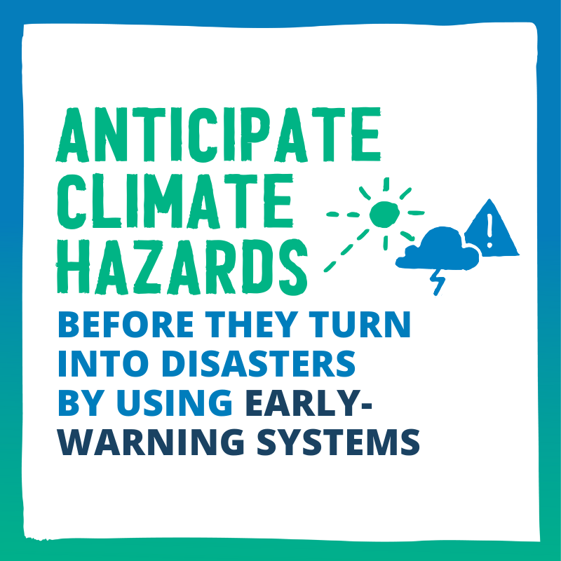 Graphic: Anticipate Climate Hazards