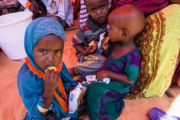 WFP Air-Lifts Life-Saving Supplies To People Struck By Drought In Somalia