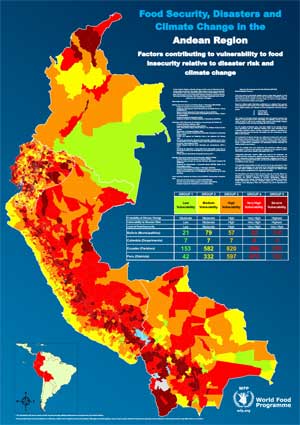 New Atlas Maps Out Areas Vulnerable To Climate Change, Disasters And Food Insecurity In The Andean Region