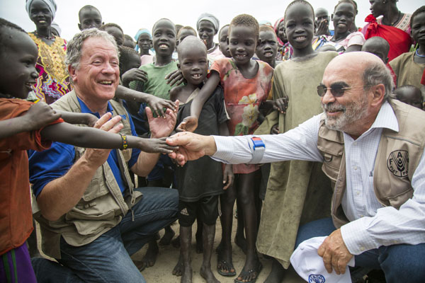 Heads Of UN Food Agencies Visit Famine-Stricken South Sudan