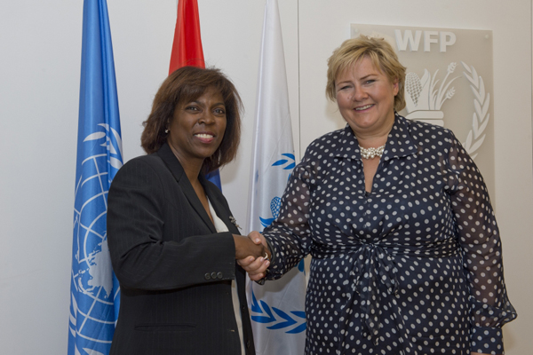 WFP ED And Norwegian PM Highlight Importance Of Girls’ Education In Fight Against Hunger