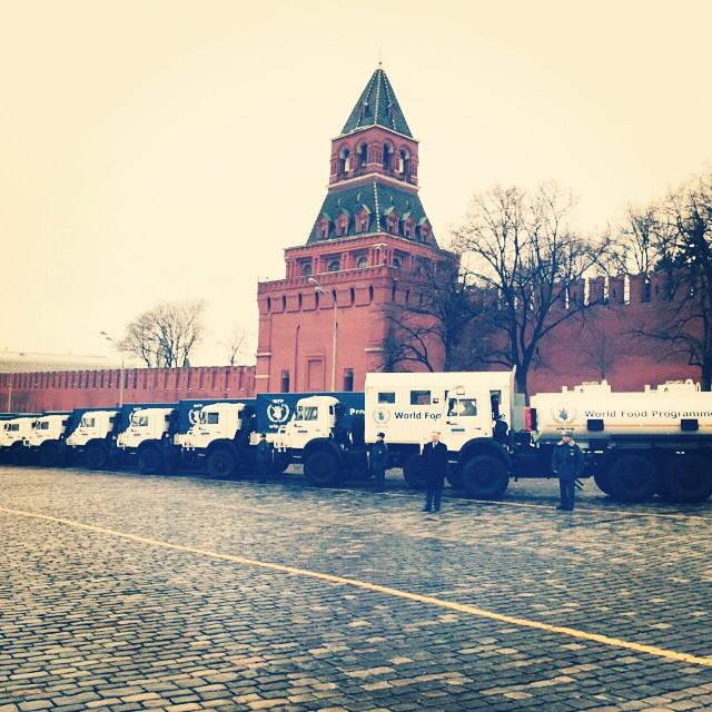 Russia & WFP Seal Partnership To End Hunger; Kamaz Trucks Rolled Out In Red Square