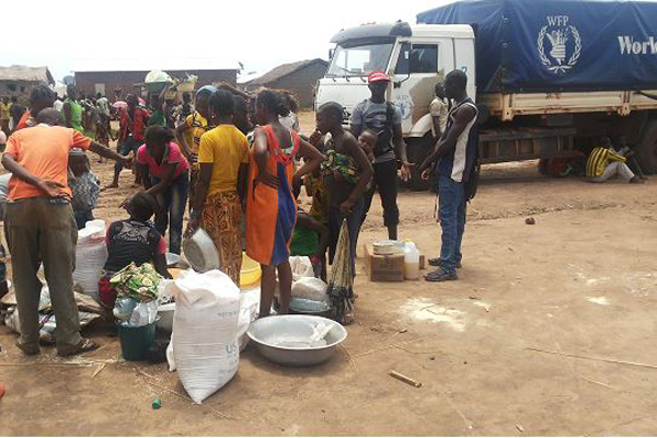 WFP Supplies Emergency Assistance To Victims of Violence In Central African Republic