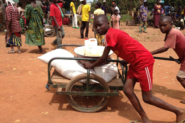 Emergency Food Assistance Reaches People Displaced By Violence In Central African Republic