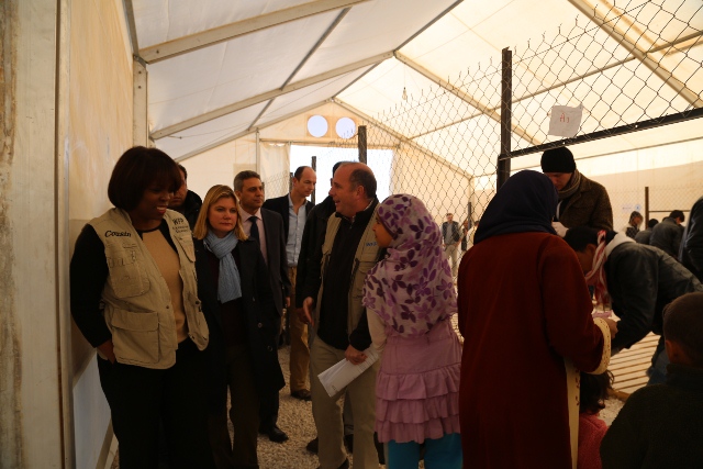 WFP Executive Director Meets Syrian Refugees In Jordan As New Arrivals Surge