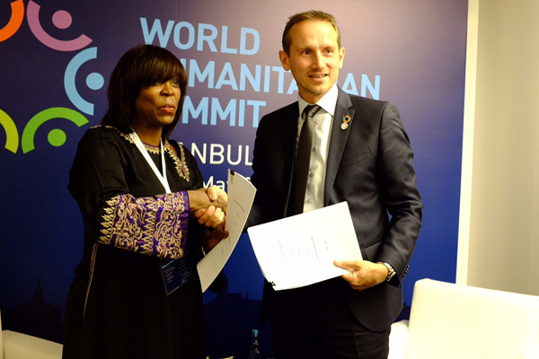 Denmark & WFP Sign Strategic Partnership Agreement At World Humanitarian Summit