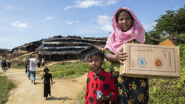 WFP Food Provided To Majority Of New Arrivals In Cox’s Bazar
