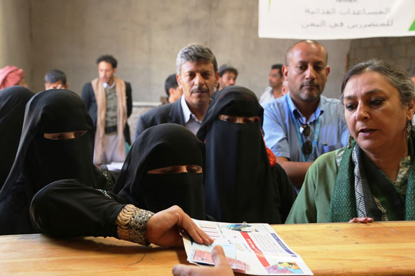 WFP Launches Food Voucher Programme For Families In Yemen