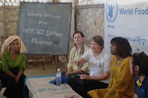 UNDP Administrator Clark And WFP ED Cousin Discuss Development And Humanitarian Needs In Myanmar