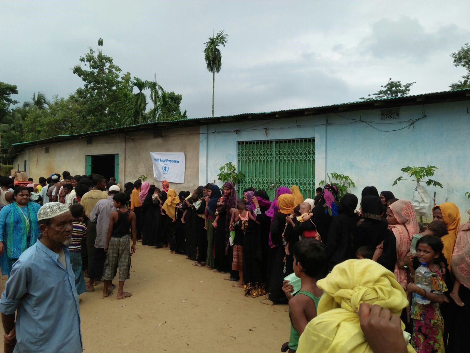 WFP Provides Food To People Fleeing Myanmar Violence