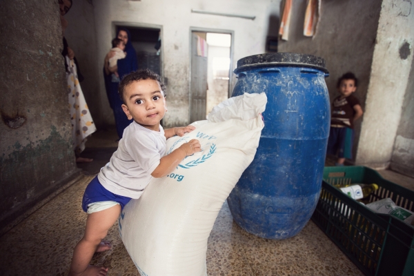 WFP Distributes Food During Ceasefire In Gaza