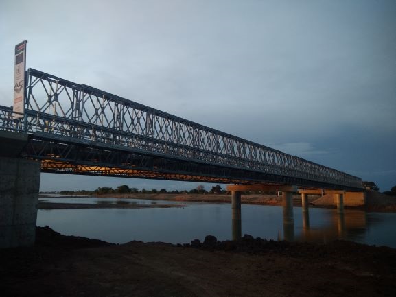 New EU-funded bridge in Warrap State, South Sudan. Photo: WFP/ Espionola Caribe New EU-funded bridge in Warrap State, South Sudan. Photo: WFP/ Espionola Caribe