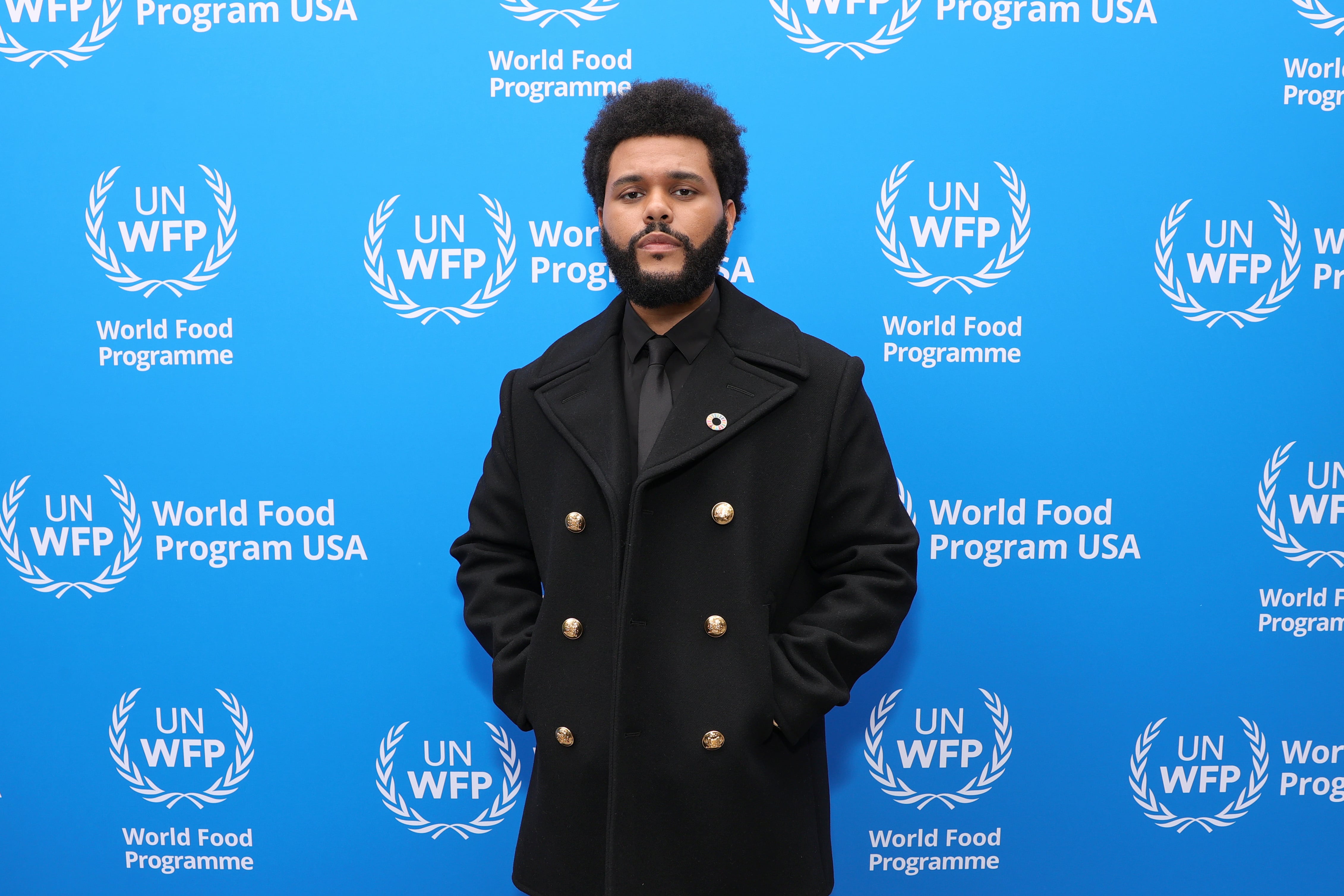 United Nations World Food Programme Goodwill Ambassador Abel "The Weeknd" Tesfaye to provide four million meals to support emergency humanitarian efforts in Gaza