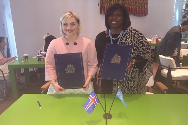 Iceland And WFP Sign Strategic Partnership Agreement To Help Reach Zero Hunger