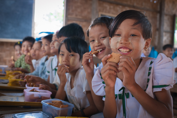WFP School Feeding To Reach More Children In Myanmar