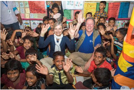 Denmark increases support for Rohingya refugees and host communities through WFP