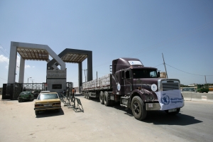 WFP Humanitarian Convoy Delivers Food To Gaza Through Egypt’s Rafah Crossing