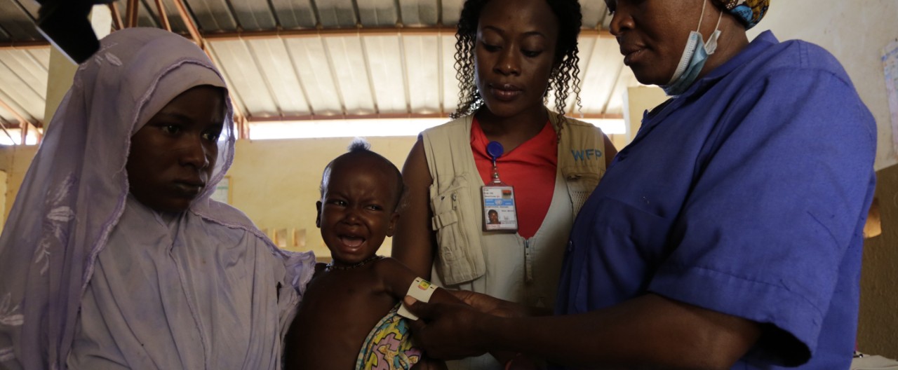 kid at medical check