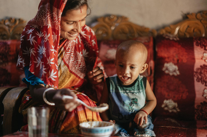 Bangladesh, Cox's Bazar - WFP supports child nutrition in the host communities