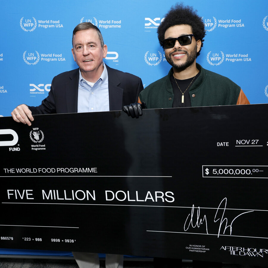 Abel Tesfaye The Weeknd with Barron Segar