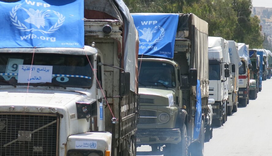 WFP Halts Airdrops To Syria’s Deir Ezzor City As Land Corridor Opens