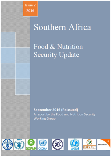 Southern Africa - Food and Nutrition Security Working Group, 2016