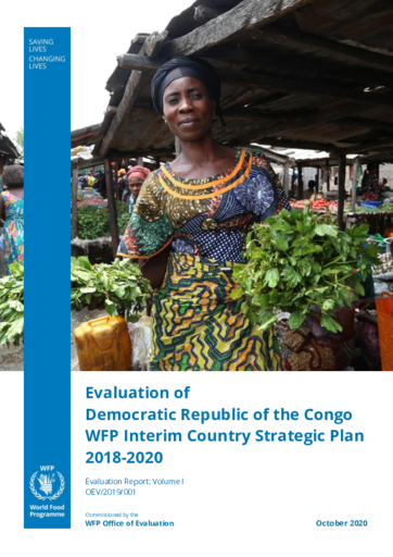 Evaluation of Democratic Republic of the Congo WFP Interim Country Strategic Plan 2018-2020