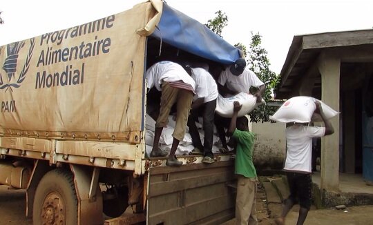 WFP Responding With Food and Logistical Support In Ebola Effected Areas (For the Media)