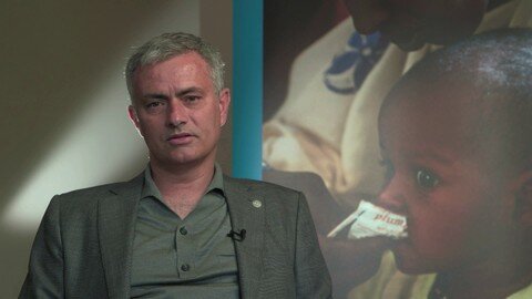 'More important than football': Jose Mourinho on working for WFP