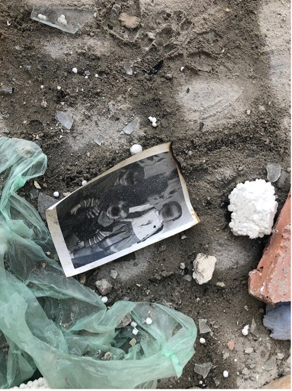 Missile hit apartment building in Odesa on 23 April 2022. Almost 20 people were wounded and 8 people were killed. Photo: WFP/ Jonathan Dumont