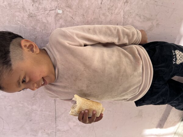 A boy in Syria