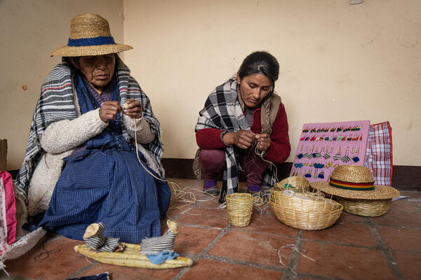 Members of the Uru community take part in an income-generating activity supported by WFP