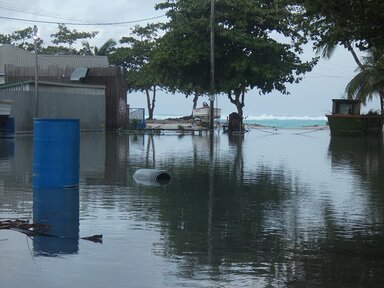 Barbados. Damage caused by Hurricane Beryl , the earliest Category 4 hurricane on record and strongest hurricane to form in June on record - it later strengthened into Category 5 as it moved west.