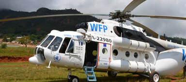 WFP WFP helicopter
