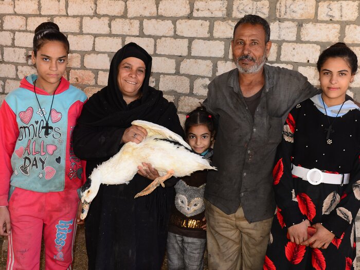 WFP's programme in Egypt aims to support all members of the household through education, livelihoods, agriculture, and nutrition. 