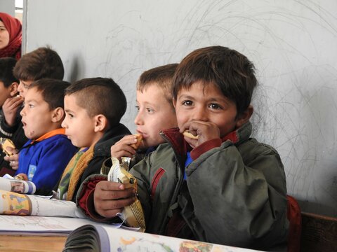 Aleppo, Syria: ‘After eating the date bars, students have clearer minds'