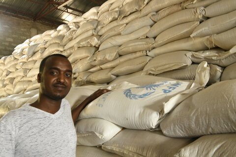 Go behind the scenes at a WFP warehouse and fleet base