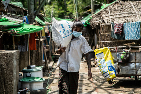 Myanmar: WFP responds as families in cities face hunger