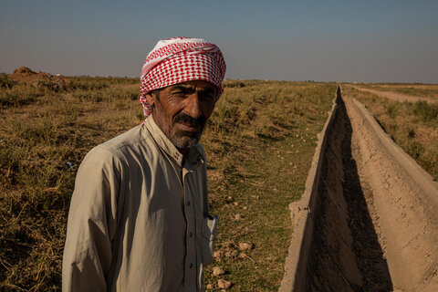 Irrigation means food on the table for a family in Syria