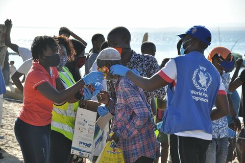 WFP assists families fleeing Cabo Delgado